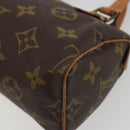 LOUIS VUITTON Monogram Mini Speedy Hand Bag M41534 LV Auth 188268-15