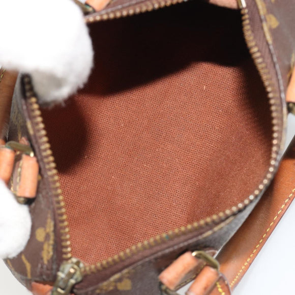 LOUIS VUITTON Monogram Mini Speedy Hand Bag M41534 LV Auth 188268