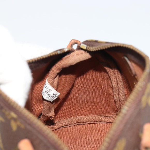 LOUIS VUITTON Monogram Mini Speedy Hand Bag M41534 LV Auth 188268