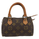 LOUIS VUITTON Monogram Mini Speedy Hand Bag M41534 LV Auth 188268-13