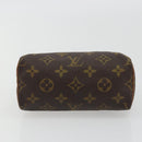 LOUIS VUITTON Monogram Mini Speedy Hand Bag M41534 LV Auth 188268-5