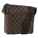 LOUIS VUITTON Damier Ebene Olaf PM Shoulder Bag N41442 LV Auth 188269-1