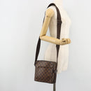 LOUIS VUITTON Damier Ebene Olaf PM Shoulder Bag N41442 LV Auth 188269-22