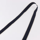 Christian Dior Trotter Canvas Shoulder Bag PVC Blue Silver Auth 188271-8