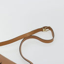 Christian Dior Shoulder Bag Leather Black Gold Auth 188273-8