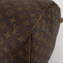 LOUIS VUITTON Monogram Keepall 55 Boston Bag M41424 LV Auth 188275V-9