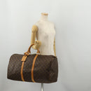 LOUIS VUITTON Monogram Keepall 55 Boston Bag M41424 LV Auth 188275V-22