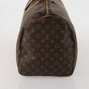 LOUIS VUITTON Monogram Keepall 55 Boston Bag M41424 LV Auth 188275V-3