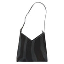 Salvatore Ferragamo Shoulder Bag Harako leather Black Silver Auth 188284A-2