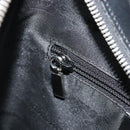 Salvatore Ferragamo Shoulder Bag Harako leather Black Silver Auth 188284A-20