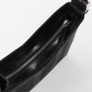 Salvatore Ferragamo Shoulder Bag Harako leather Black Silver Auth 188284A-6