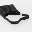 Salvatore Ferragamo Shoulder Bag Harako leather Black Silver Auth 188284A-7