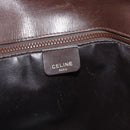 CELINE Handtas Leer Bruin Goud Auth 188288-17