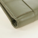 BOTTEGA VENETA MAXI INTRECCIATO Wallet Leather Beige Gold Auth 188290M-15