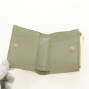 BOTTEGA VENETA MAXI INTRECCIATO Wallet Leather Beige Gold Auth 188290M-8