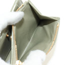 BOTTEGA VENETA MAXI INTRECCIATO Wallet Leather Beige Gold Auth 188290M-10