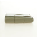 BOTTEGA VENETA MAXI INTRECCIATO Wallet Leather Beige Gold Auth 188290M-6