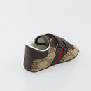 GUCCI GG Canvas Sherry Line Baby Shoes Beige Auth 188291A-14