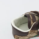 GUCCI GG Canvas Sherry Line Baby Shoes Beige Auth 188291A-21