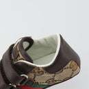 GUCCI GG Canvas Sherry Line Baby Shoes Beige Auth 188291A-9