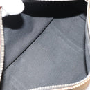 BURBERRY Nova Check Hand Bag PVC Beige Gold Auth 188293-11