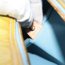 LOUIS VUITTON Monogram Vernis Bedford Hand Bag Baby Blue M91007 LV Auth 188297-12