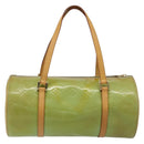 LOUIS VUITTON Monogram Vernis Bedford Hand Bag Baby Blue M91007 LV Auth 188297-2