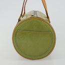LOUIS VUITTON Monogram Vernis Bedford Hand Bag Baby Blue M91007 LV Auth 188297-4
