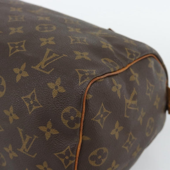 LOUIS VUITTON Monogram Speedy 25 Hand Bag M41528 LV Auth 188303
