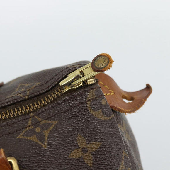 LOUIS VUITTON Monogram Speedy 25 Hand Bag M41528 LV Auth 188303