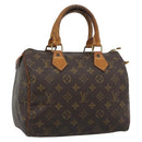 LOUIS VUITTON Monogram Speedy 25 Hand Bag M41528 LV Auth 188303-1