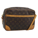 LOUIS VUITTON Monogram Trocadero 30 Schoudertas M51272 LV Auth 188307-1