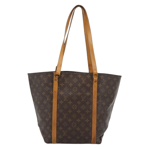 LOUIS VUITTON Monogram Sac Shopping GM Tote Bag M51110 LV Auth 188311