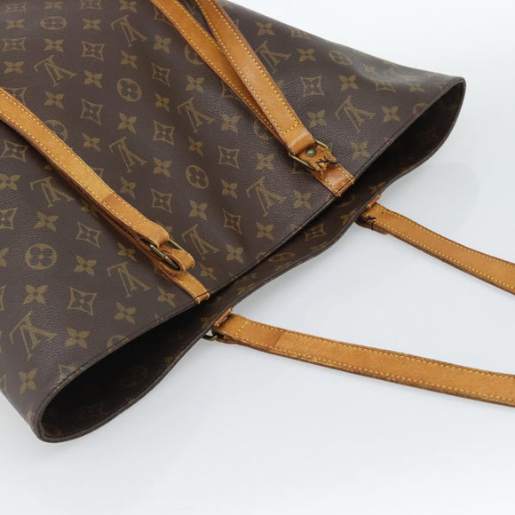 LOUIS VUITTON Monogram Sac Shopping GM Tote Bag M51110 LV Auth 188311