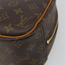 LOUIS VUITTON Monogram Trouville Hand Bag M42228 LV Auth 188313A-14