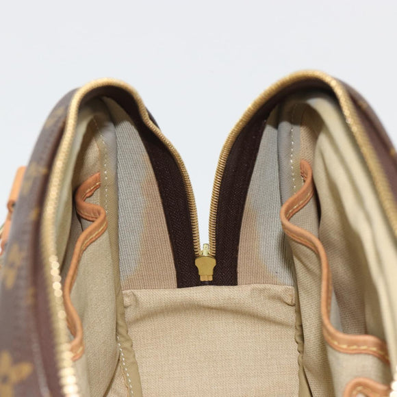 LOUIS VUITTON Monogram Trouville Hand Bag M42228 LV Auth 188313A