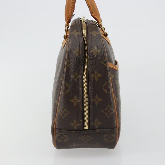 LOUIS VUITTON Monogram Trouville Hand Bag M42228 LV Auth 188313A