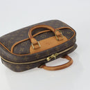 LOUIS VUITTON Monogram Trouville Hand Bag M42228 LV Auth 188313A-6