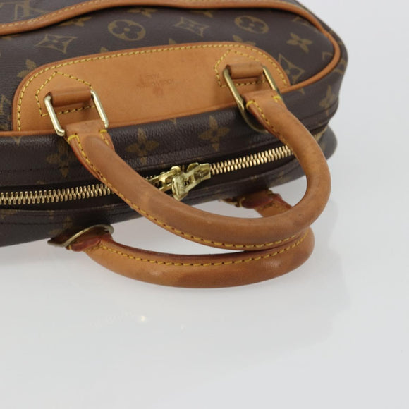LOUIS VUITTON Monogram Trouville Hand Bag M42228 LV Auth 188313A