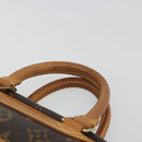 LOUIS VUITTON Monogram Trouville Hand Bag M42228 LV Auth 188313A-8