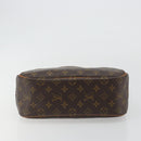 LOUIS VUITTON Monogram Trouville Hand Bag M42228 LV Auth 188313A-5