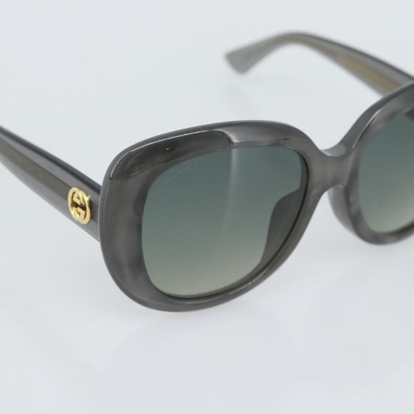 GUCCI Sunglasses plastic Gray Auth 188318