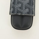 GOYARD Cigarette Case PVC Leather Gray Auth 188319M-3
