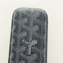 GOYARD Cigarette Case PVC Leather Gray Auth 188319M-4