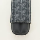 GOYARD Cigarette Case PVC Leather Gray Auth 188319M-6