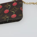 LOUIS VUITTON Monogram Cherry Pochette Cles Coin Purse M95042 LV Auth 188320A-10