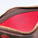 LOUIS VUITTON Monogram Cherry Pochette Cles Coin Purse M95042 LV Auth 188320A-14