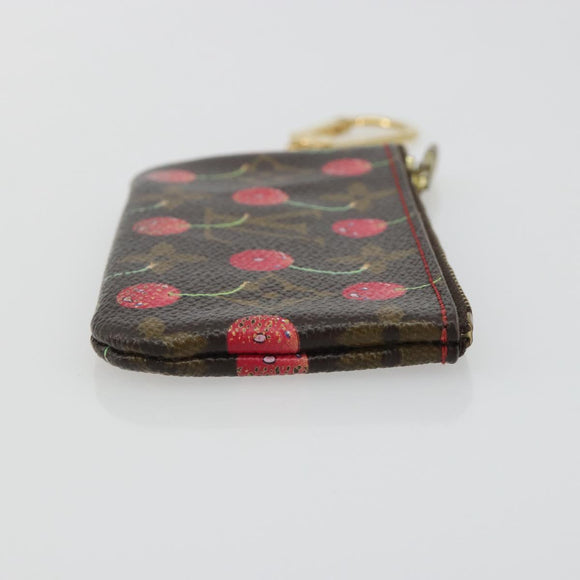 LOUIS VUITTON Monogram Cherry Pochette Cles Coin Purse M95042 LV Auth 188320A