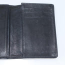 CHANEL Card Case Caviar Skin Black CC Auth 188321M-15