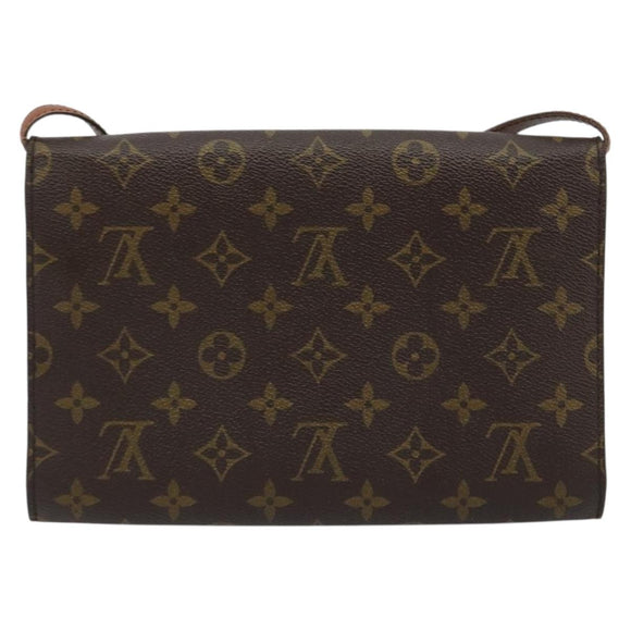 LOUIS VUITTON Monogram Bordeaux 24 Shoulder Bag M51798 LV Auth 188322